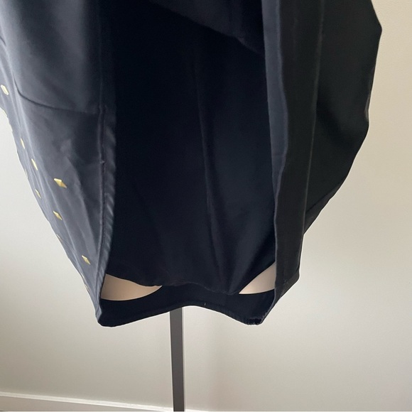 Swimsuits For All Studded Trapeze Swim Dress One Piece Swim Black Plus Size 22 - Picture 7 of 9